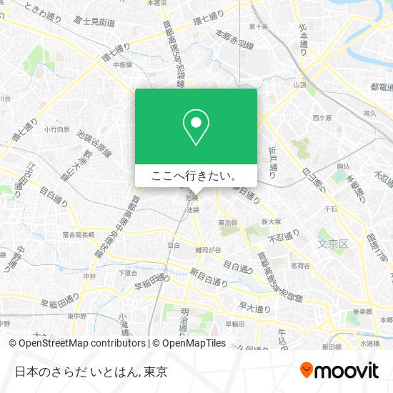 日本のさらだ いとはん地図