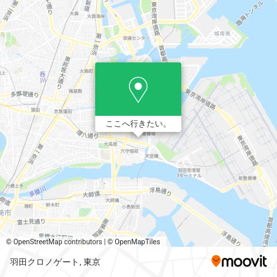 羽田クロノゲート地図