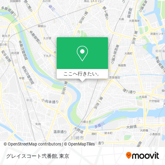 グレイスコート弐番館地図
