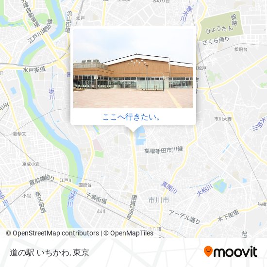 道の駅 いちかわ地図