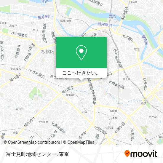 富士見町地域センター地図