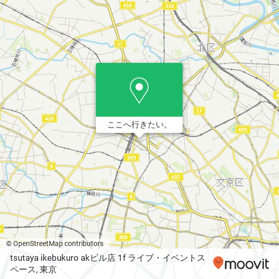 tsutaya ikebukuro akビル店 1f ライブ・イベントスペース地図
