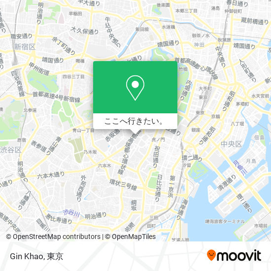 Gin Khao地図