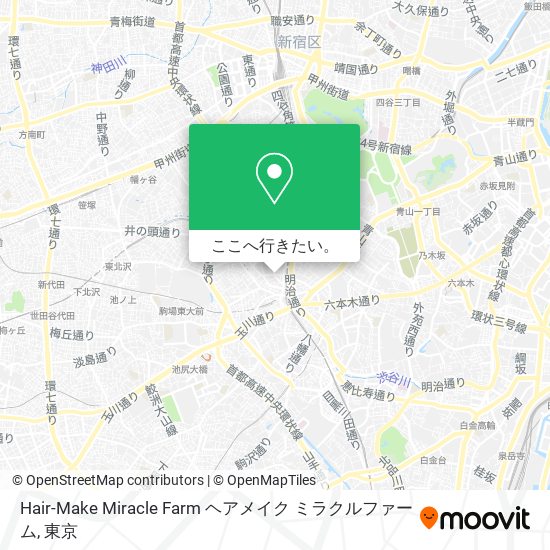 Hair-Make  Miracle Farm  ヘアメイク ミラクルファーム地図