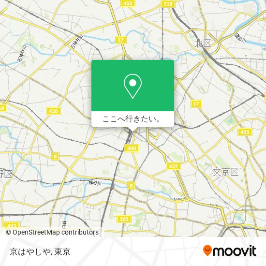 京はやしや地図