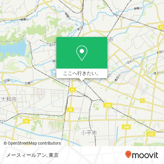 メースィールアン地図