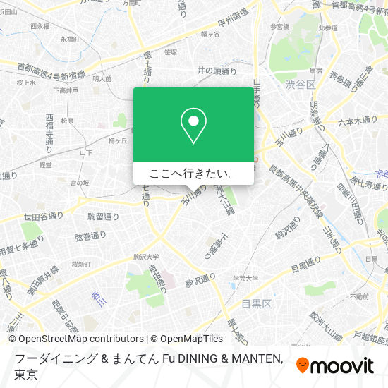 フーダイニング & まんてん Fu DINING & MANTEN地図