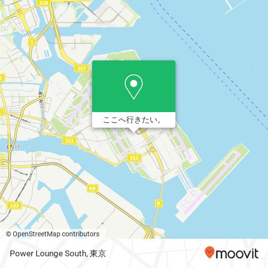Power Lounge South地図