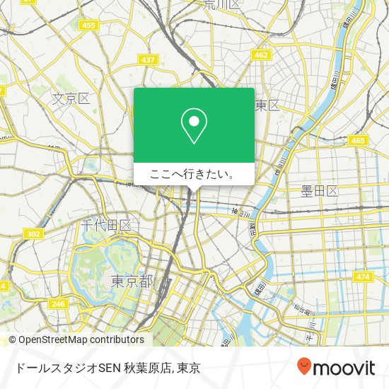 ドールスタジオSEN 秋葉原店地図