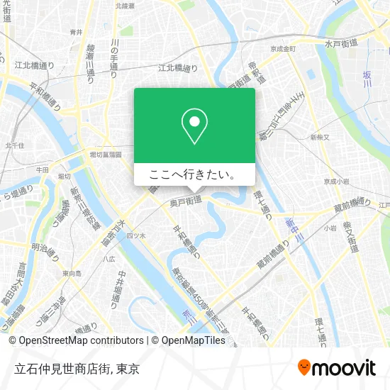立石仲見世商店街地図