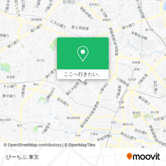 びーちぶ地図