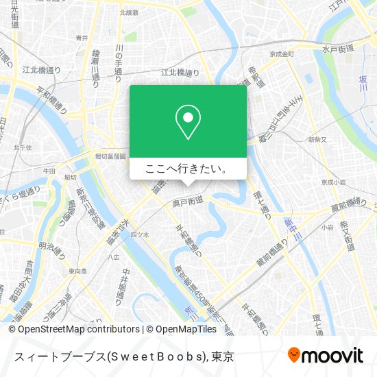 スィートブーブス(S w e e t  B o o b s)地図