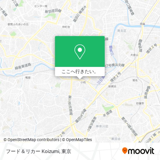 フード＆リカー Koizumi地図