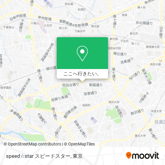 speed☆star スピードスター地図
