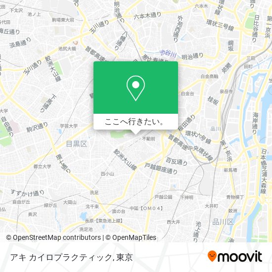 アキ カイロプラクティック地図