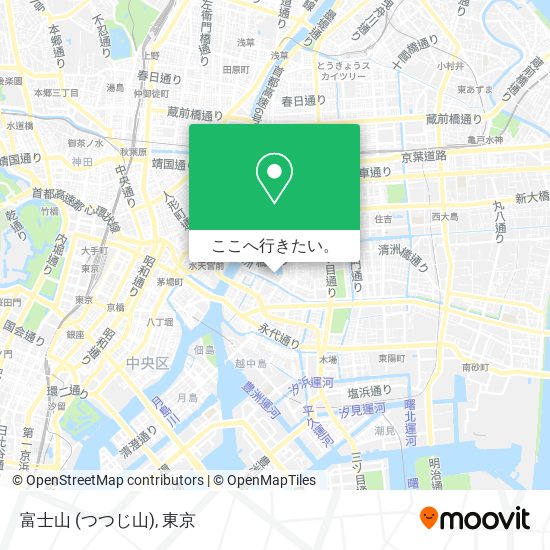 富士山 (つつじ山)地図