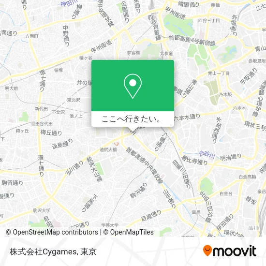 株式会社Cygames地図