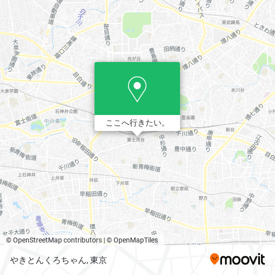 やきとんくろちゃん地図