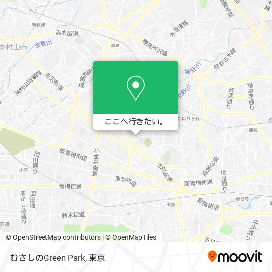 むさしのGreen Park地図
