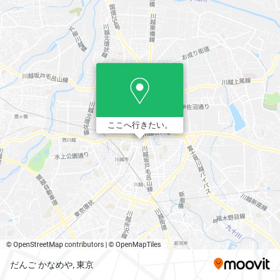 だんご かなめや地図