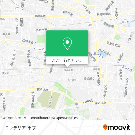 ロッテリア地図