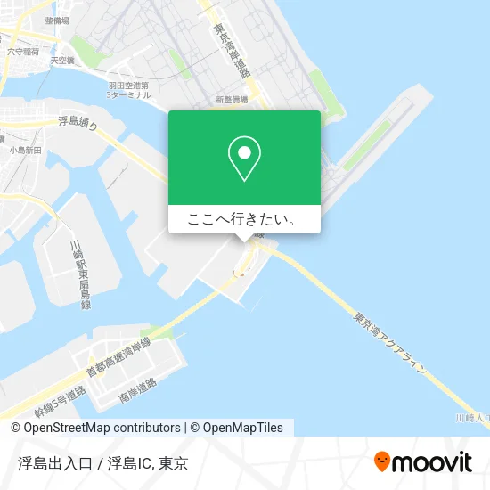 浮島出入口 / 浮島IC地図