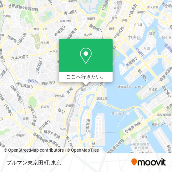 プルマン東京田町地図