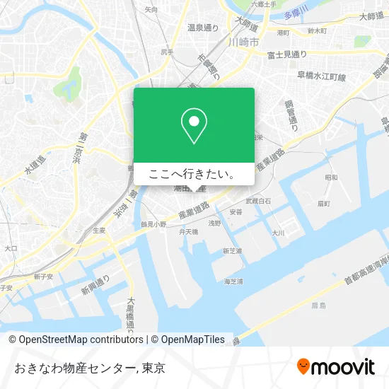 おきなわ物産センター地図