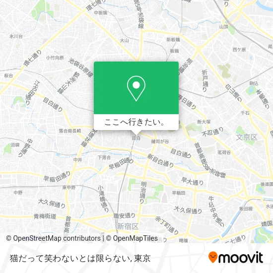 猫だって笑わないとは限らない地図