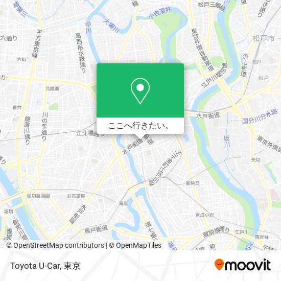 Toyota U-Car地図