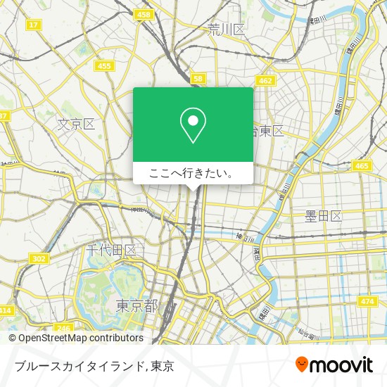 ブルースカイタイランド地図