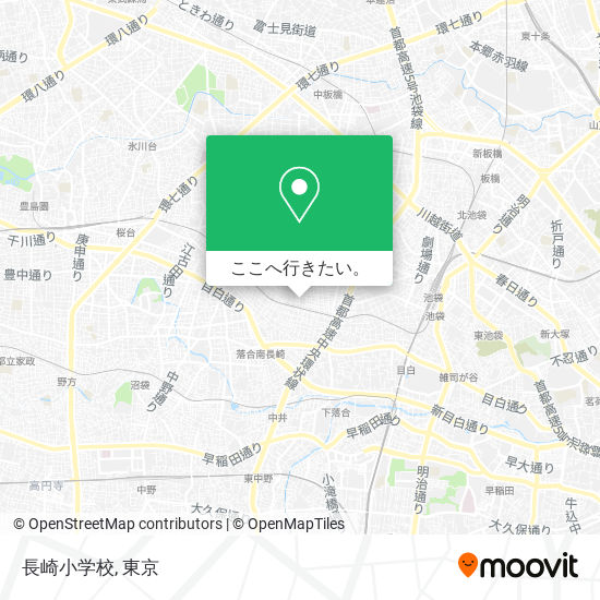 長崎小学校地図