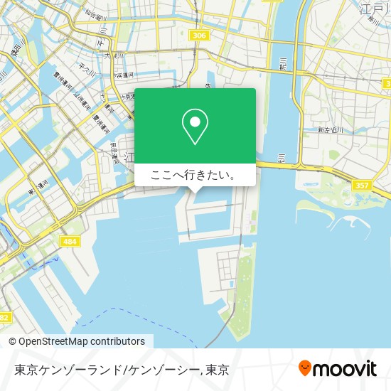 東京ケンゾーランド/ケンゾーシー地図