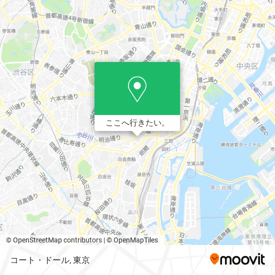 コート・ドール地図