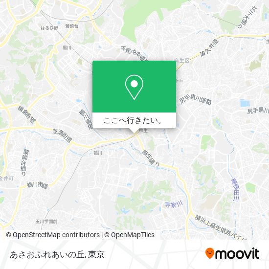 あさおふれあいの丘地図