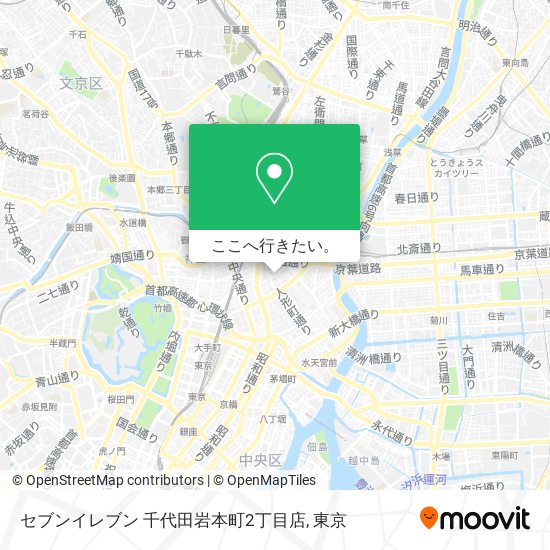 セブンイレブン 千代田岩本町2丁目店地図