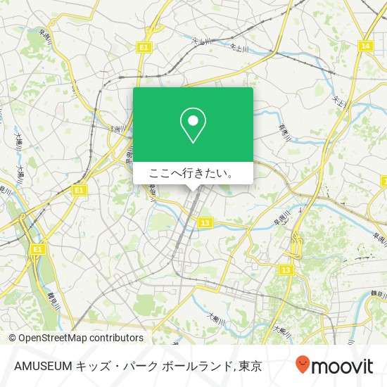 AMUSEUM キッズ・パーク ボールランド地図