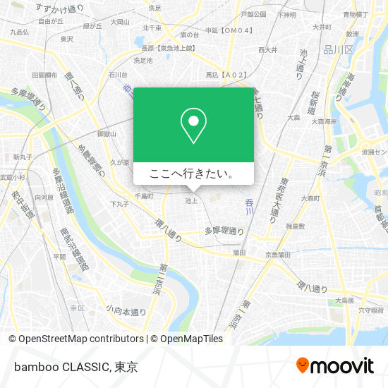 bamboo CLASSIC地図