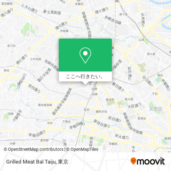 Grilled Meat Bal Taiju地図
