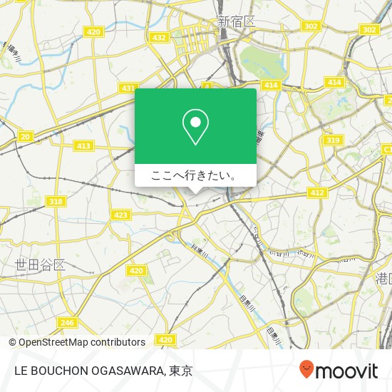 LE BOUCHON OGASAWARA地図