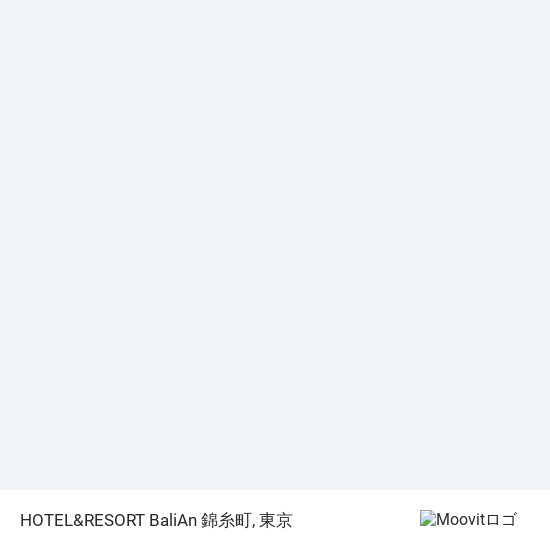 HOTEL&RESORT BaliAn 錦糸町地図