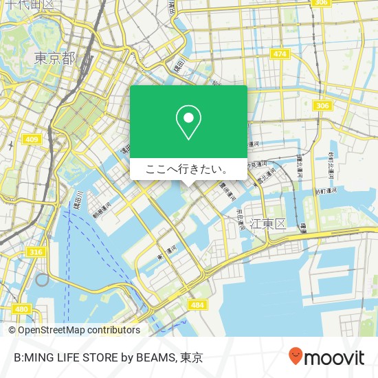 B:MING LIFE STORE by BEAMS地図