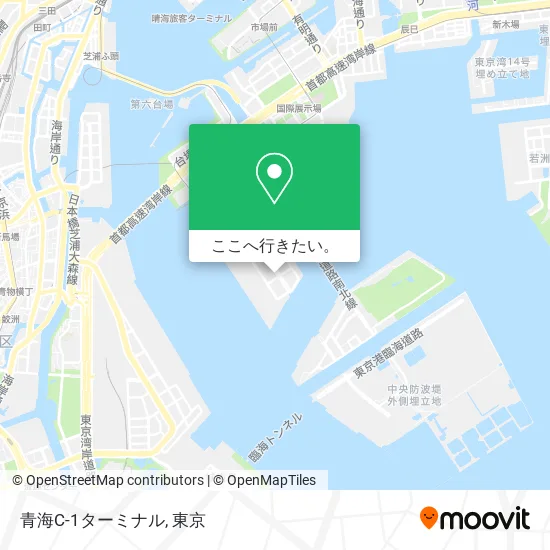 青海C-1ターミナル地図