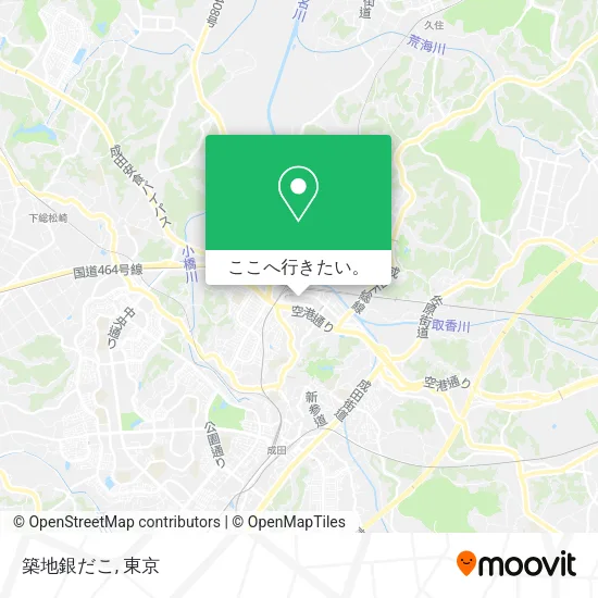 築地銀だこ地図