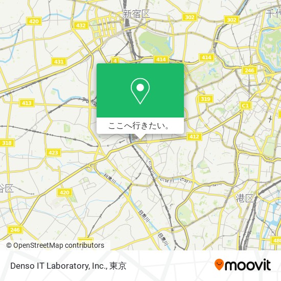 Denso IT Laboratory, Inc.地図
