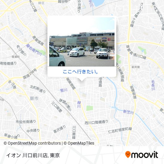 イオン 川口前川店地図