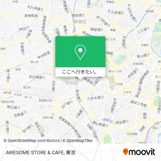 AWESOME STORE & CAFE地図