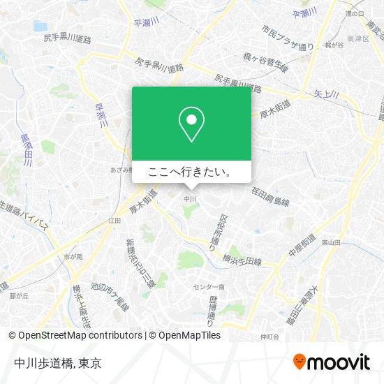 中川歩道橋地図