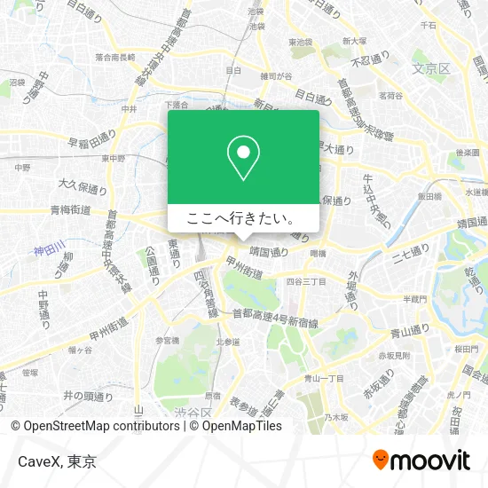 CaveX地図