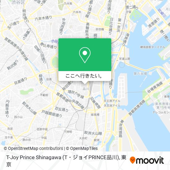 T-Joy Prince Shinagawa (T・ジョイPRINCE品川)地図